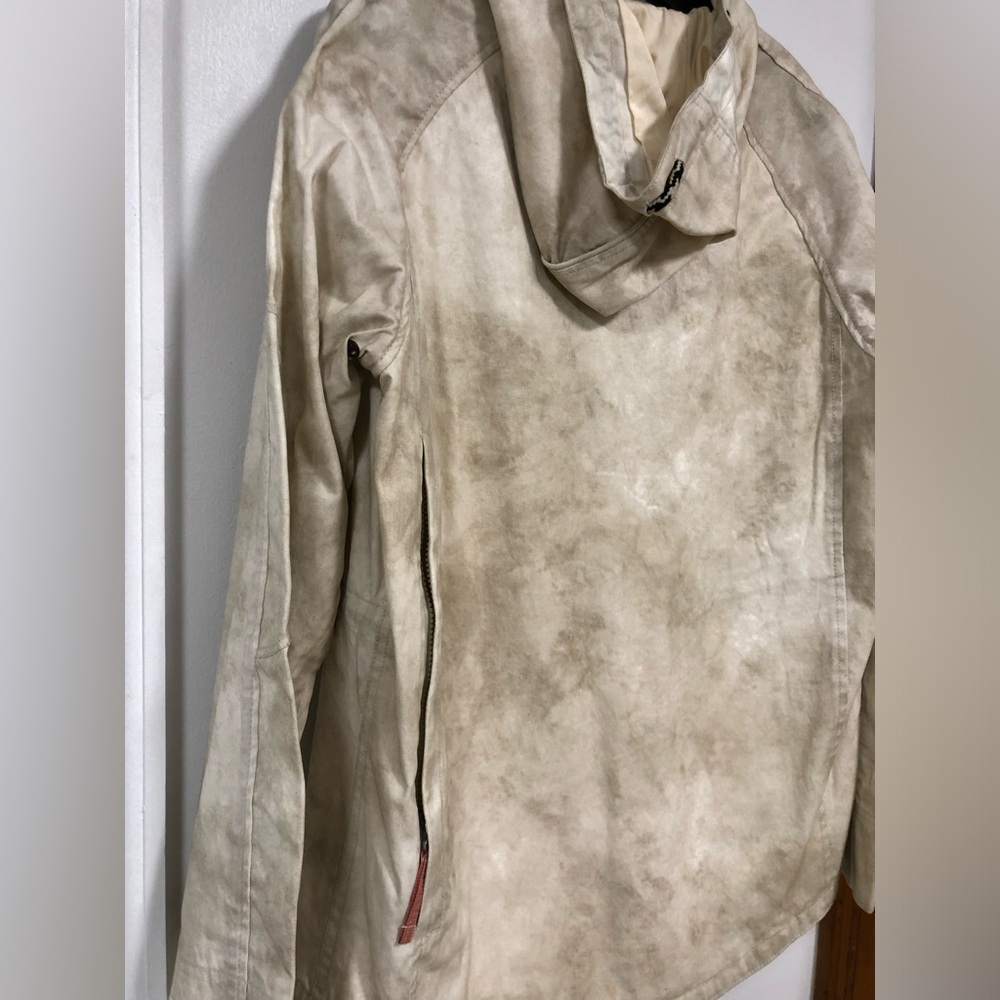 Artful Dodger Men's Combat Parka size M(38/40) Color Cream - Picture 6 of 11